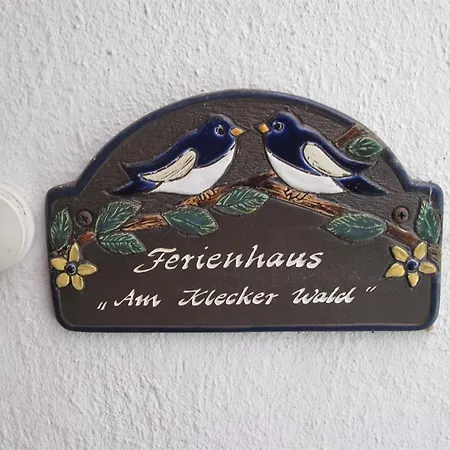 Am Klecker Wald, Ferienhaus
